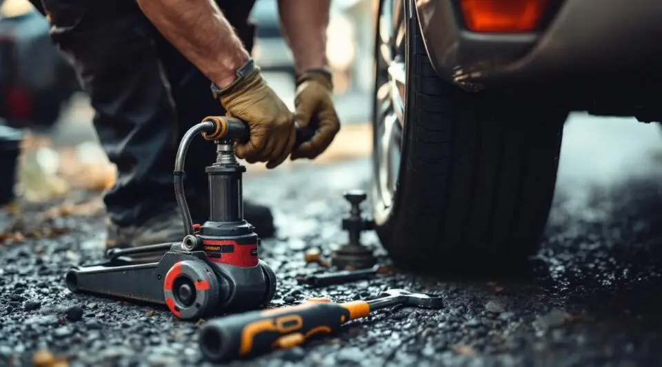 Flat Tire Change Service lot 246